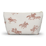 Load image into Gallery viewer, Take Me to the Rodeo Pencil Pouch in Cream
