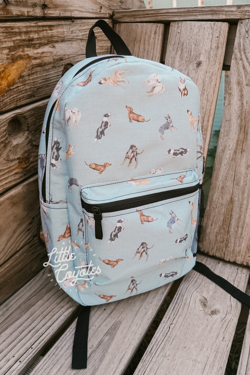 Cow Dogs Backpack in Saddle – Little Coyotes Outfitters