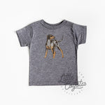 Load image into Gallery viewer, Catahoula Kids Graphic Tee (2 colors)
