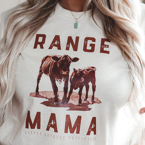 "Range Mama" Graphic Tee in Cream