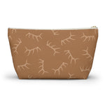 Load image into Gallery viewer, Elk Shed Pencil Pouch in Saddle
