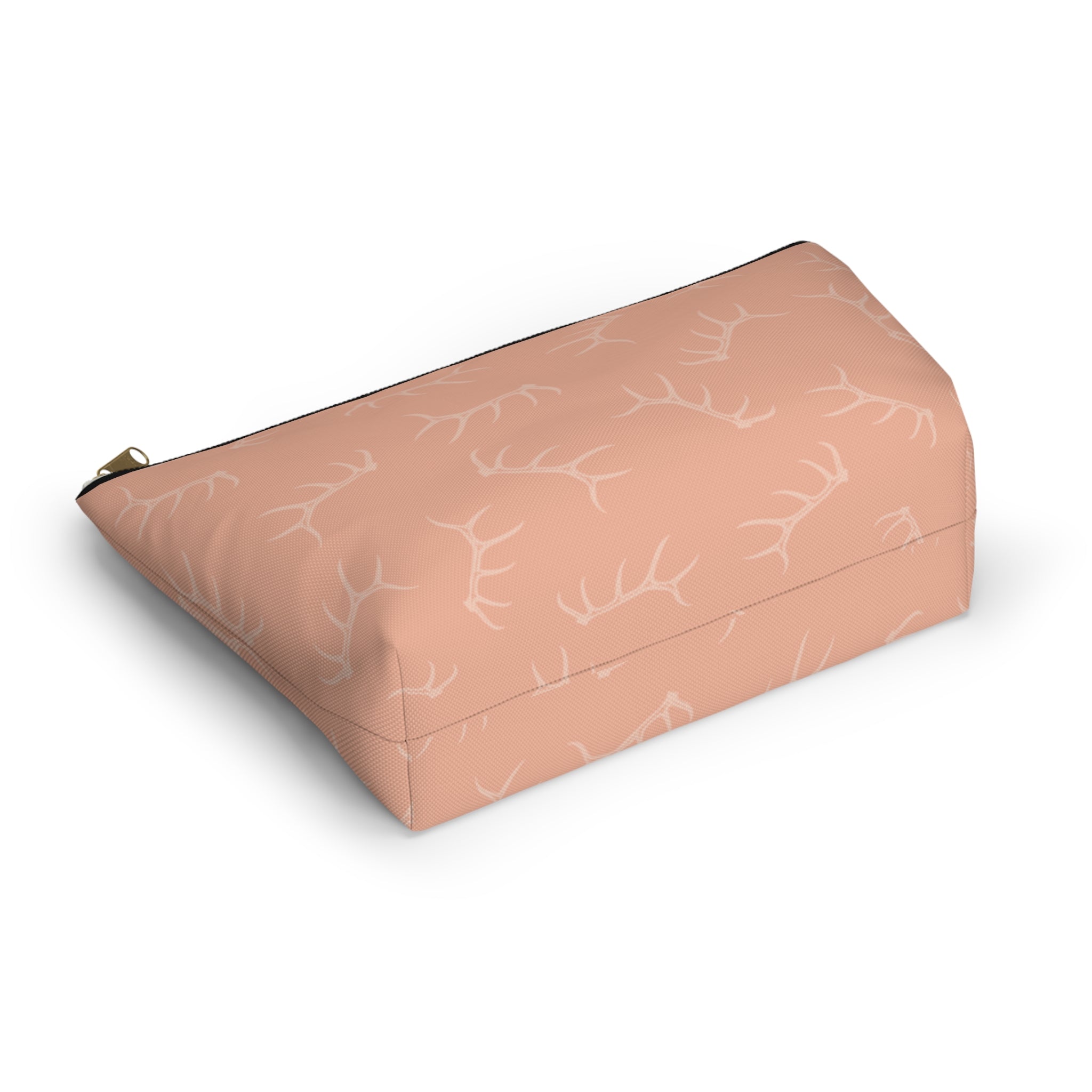 Elk Shed Pencil Pouch in Peachy Pink