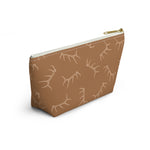 Load image into Gallery viewer, Elk Shed Pencil Pouch in Saddle
