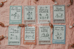Load image into Gallery viewer, Pioneer Sisters Valentine Cards Digital Printable - Wapiti Sage Design x Paintbrush Prairie Podcast
