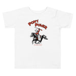 Load image into Gallery viewer, Pony Power Toddler Graphic Tee in Black

