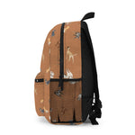 Load image into Gallery viewer, Cow Dogs Backpack in Saddle
