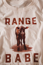 Load image into Gallery viewer, &quot;Range Babe&quot; Kids Graphic Tee in Cream
