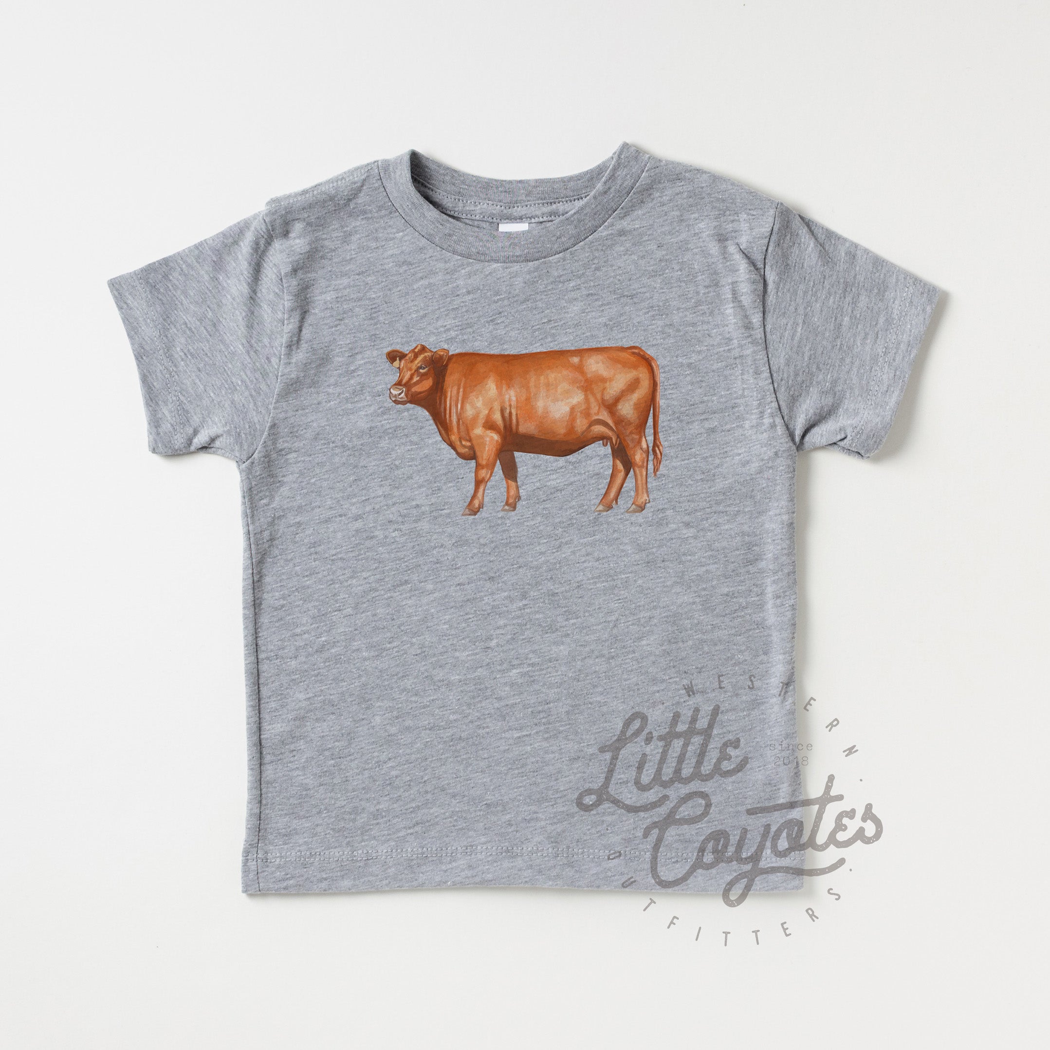 Red Angus Kids Graphic Tee (2 colors)