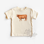 Load image into Gallery viewer, Red Angus Kids Graphic Tee (2 colors)
