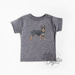 Load image into Gallery viewer, Blue Heeler Kids Graphic Tee (2 colors)
