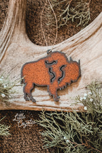 Load image into Gallery viewer, Rustic Western Metal Christmas Ornaments
