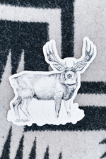 Load image into Gallery viewer, Mule Deer Sticker
