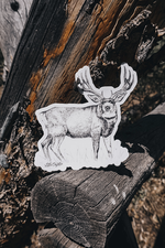 Load image into Gallery viewer, Mule Deer Sticker
