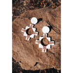 Load image into Gallery viewer, “Danza del Sol” Clay Earrings
